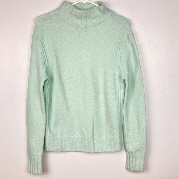 J. CREW Mock Neck Soft Wool Blend Sweater - Picture 7 of 7